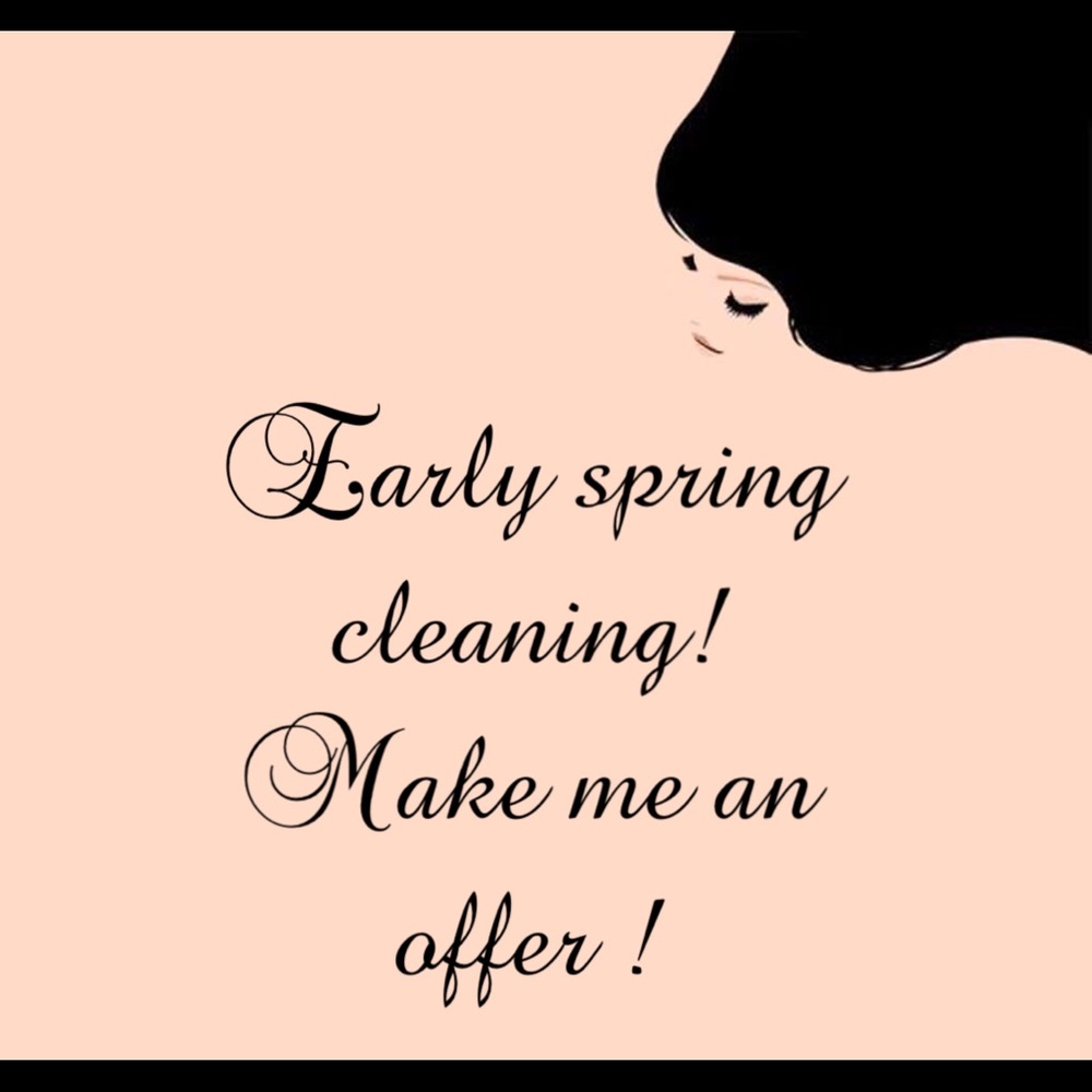 Early spring cleaning!